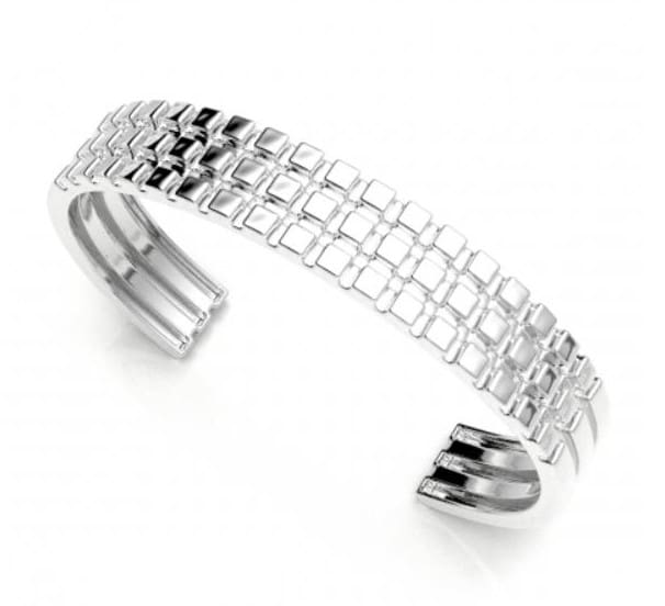 265606 - Silver Ice Cuff